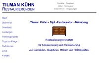 Website von Tilman Kühn - Restaurierungen